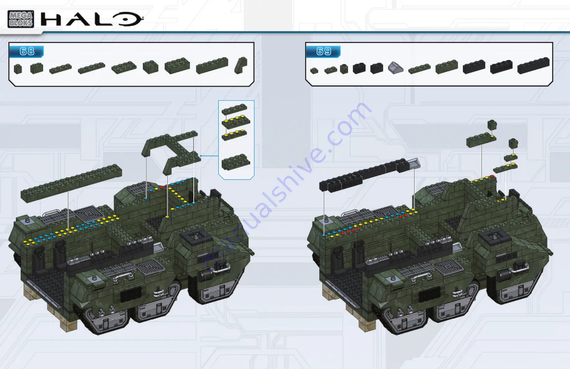 Mega Bloks Halo 97381 Instructions Manual Download Page 24