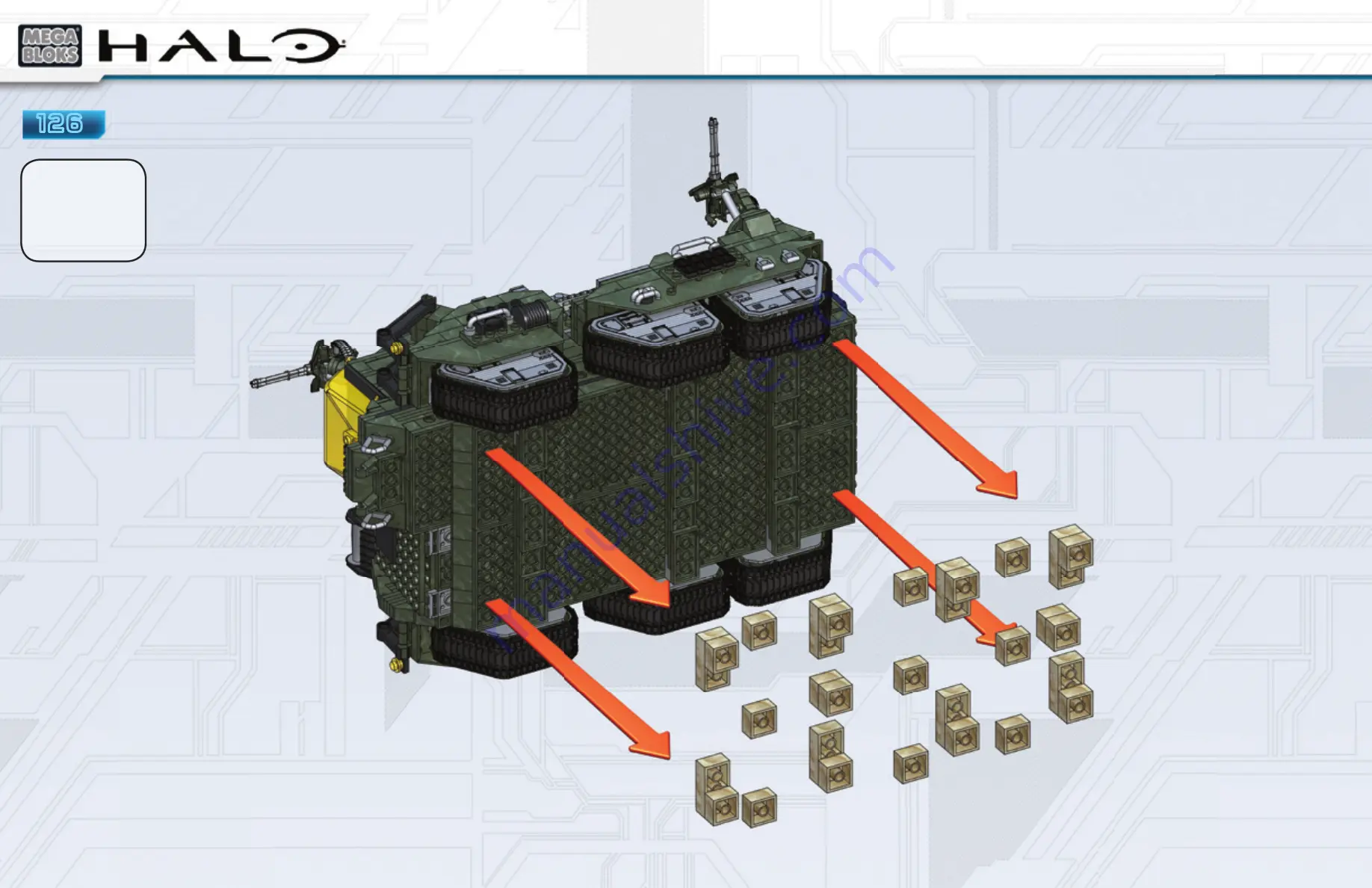 Mega Bloks Halo 97381 Instructions Manual Download Page 46