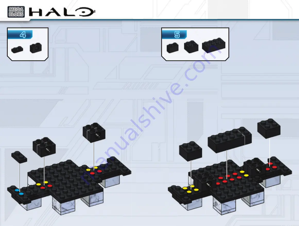 Mega Bloks HALO 97449 Manual Download Page 8