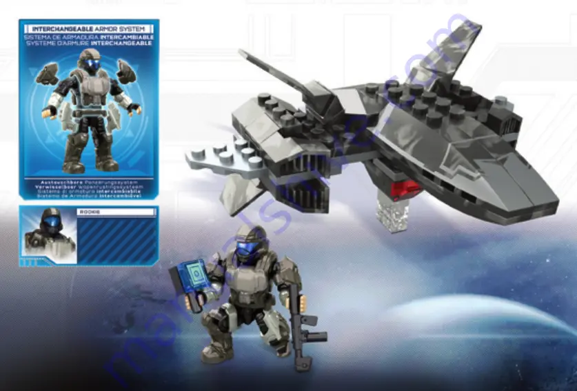 Mega Bloks HALO 97451 Скачать руководство пользователя страница 2