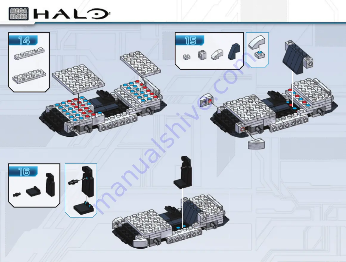 Mega Bloks HALO 97452 Скачать руководство пользователя страница 10