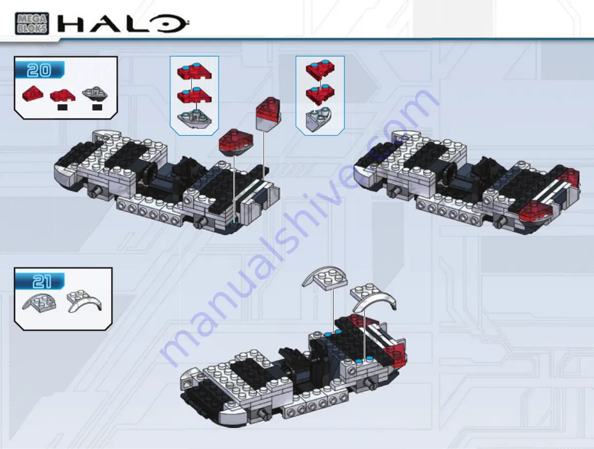 Mega Bloks HALO 97452 Скачать руководство пользователя страница 12