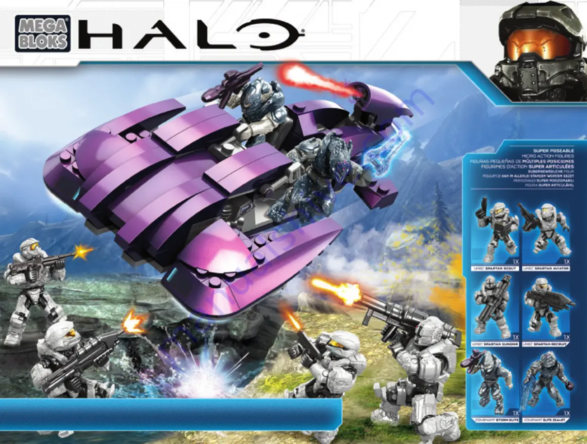 Mega Bloks HALO 97517 Manual Download Page 1