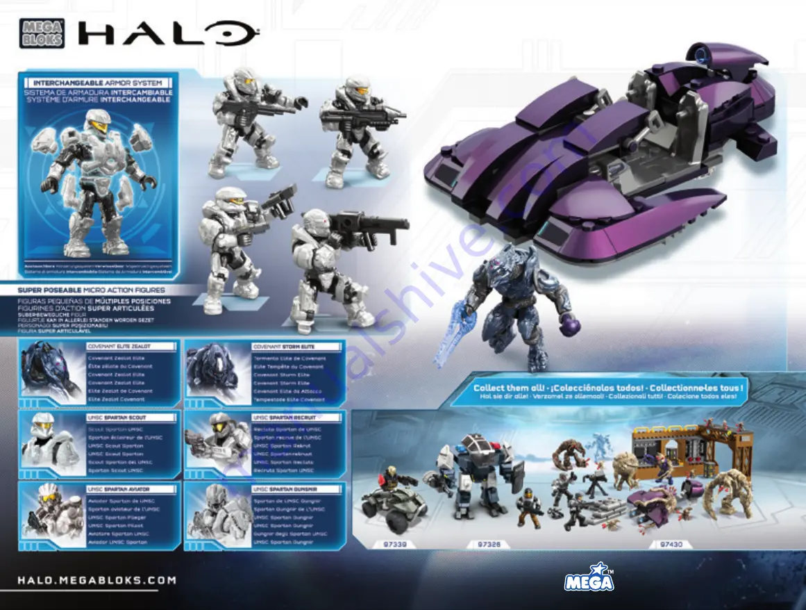 Mega Bloks HALO 97517 Manual Download Page 16