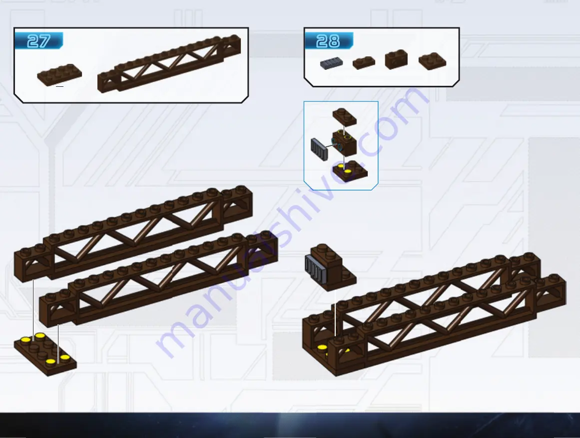 Mega Bloks Halo Flood Invasion Manual Download Page 23