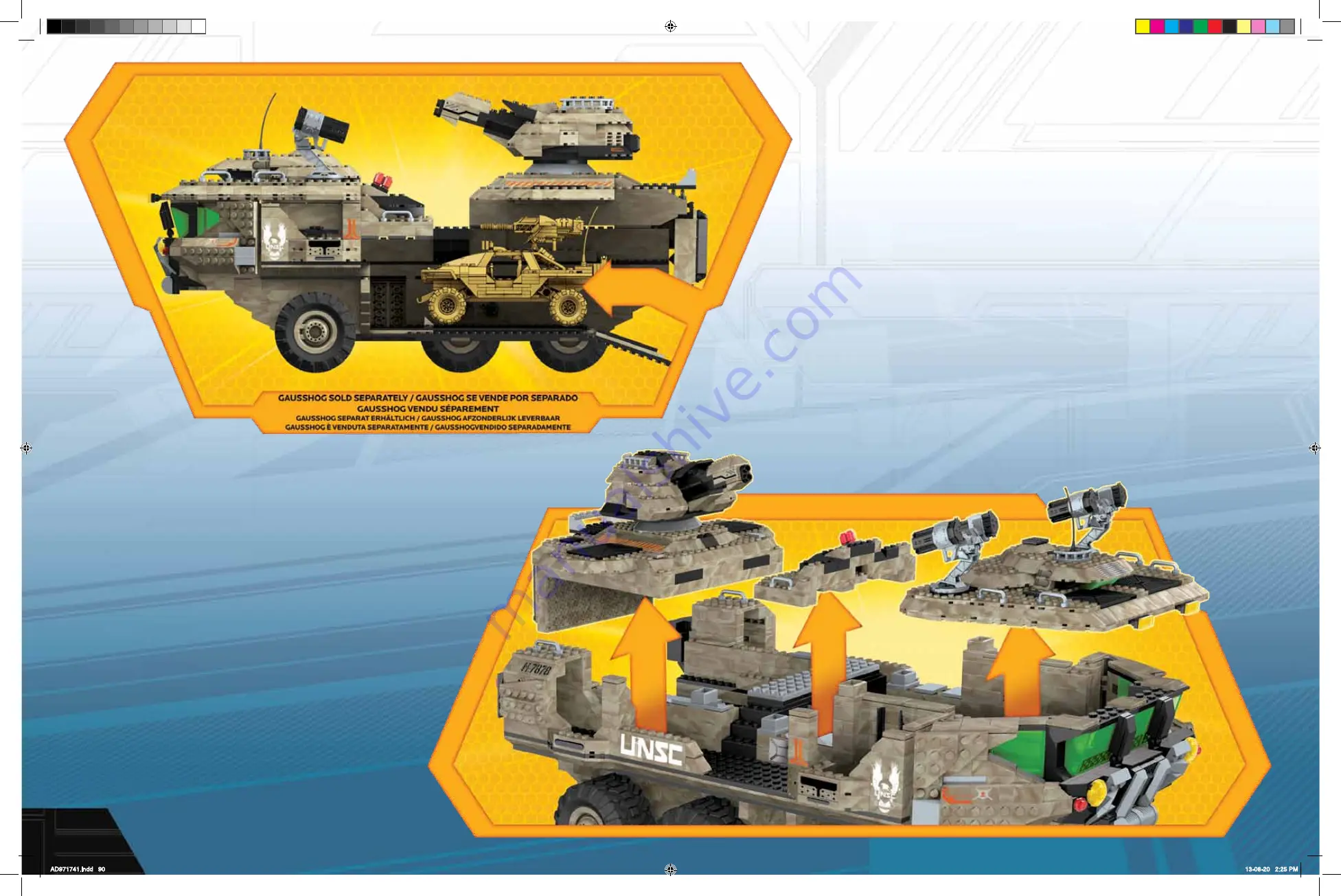 Mega Bloks Halo UNSC Mammoth Скачать руководство пользователя страница 90