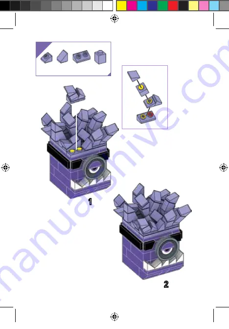 Mega Bloks Kubros 12 EVIL MINION DTW65 Assembly Instructions Manual Download Page 18