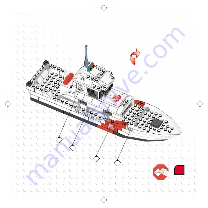 Mega Bloks NANO Rescue Cutter 5952 Скачать руководство пользователя страница 36