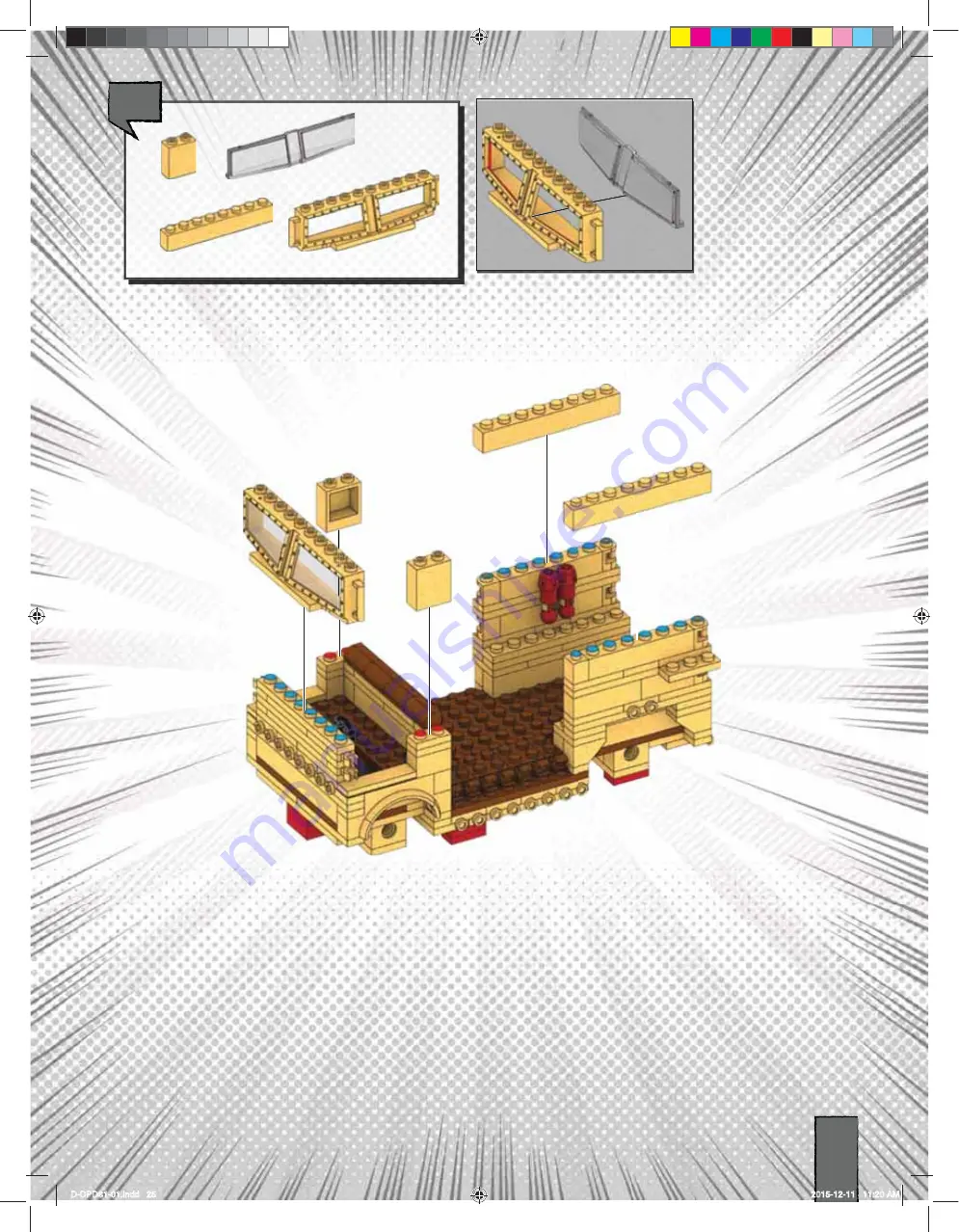 Mega Bloks Nickelodeon Teenage Mutant Ninja Turtles Classic Party Wagon Скачать руководство пользователя страница 25