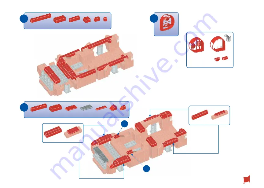 Mega Bloks ProBuilder Monster Truck Fury 9787 Assembly Instructions Manual Download Page 10