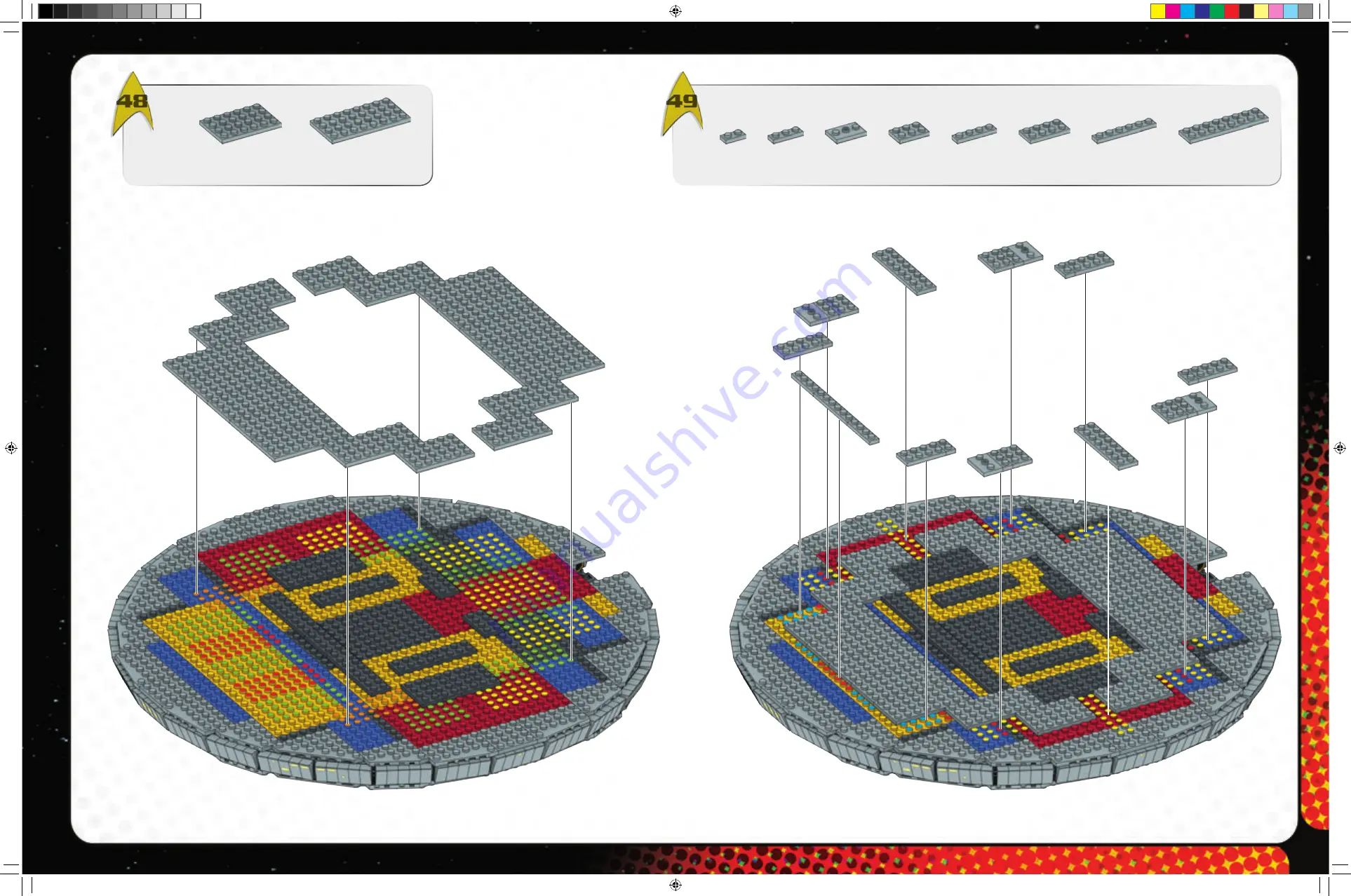 Mega Bloks U.S.S. Enterprise NCC-1701 Скачать руководство пользователя страница 89