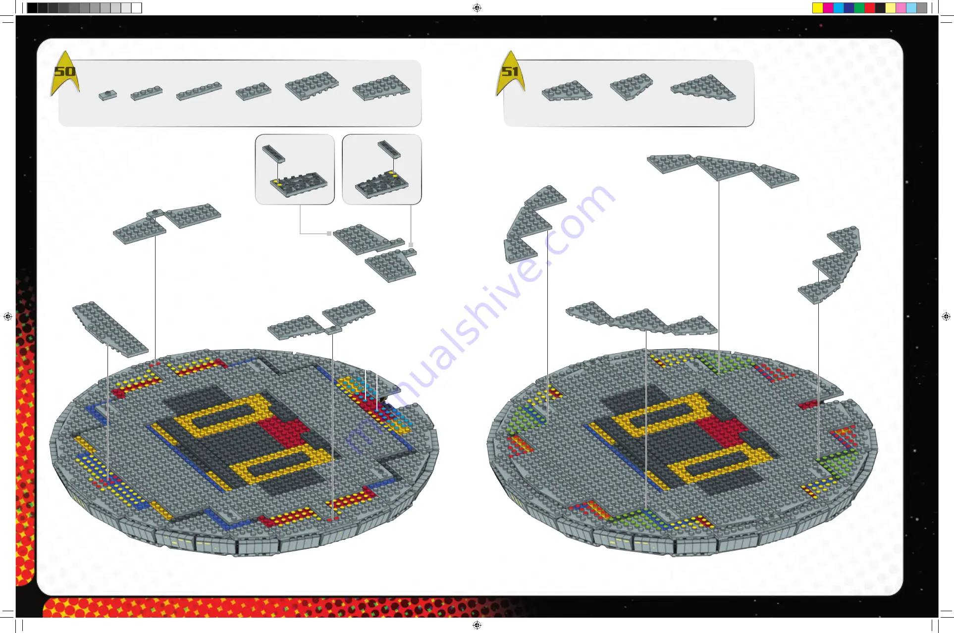 Mega Bloks U.S.S. Enterprise NCC-1701 Скачать руководство пользователя страница 90