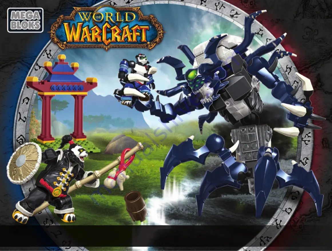 Mega Bloks World Of WarCraft 91046 Manual Download Page 1