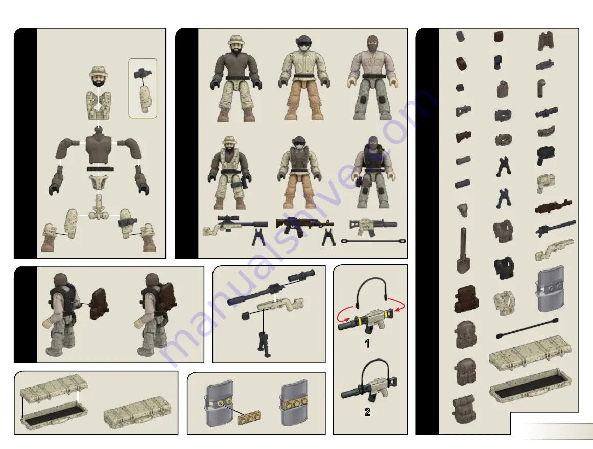 Mega Construx Call of Duty DPB59 Instructions Manual Download Page 5