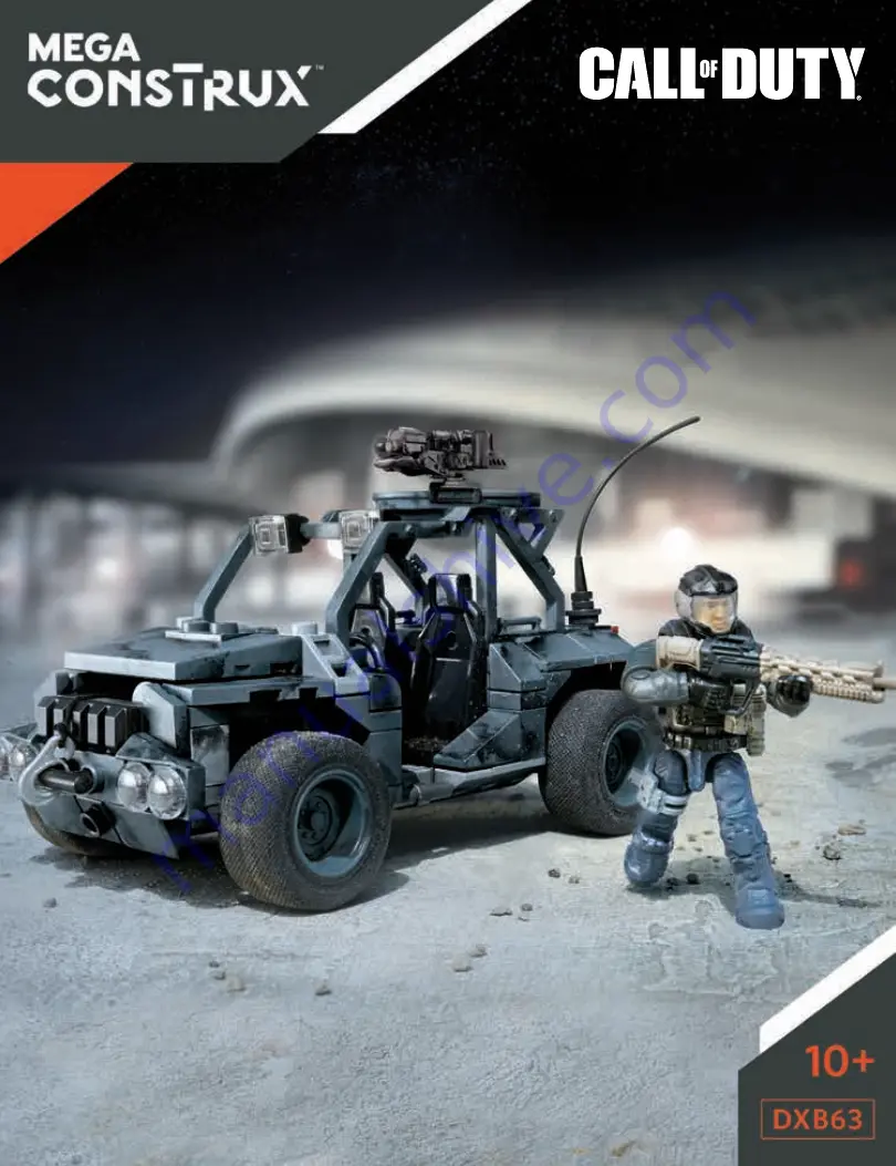 Mega Construx Call of Duty DXB63 Instructions Manual Download Page 1