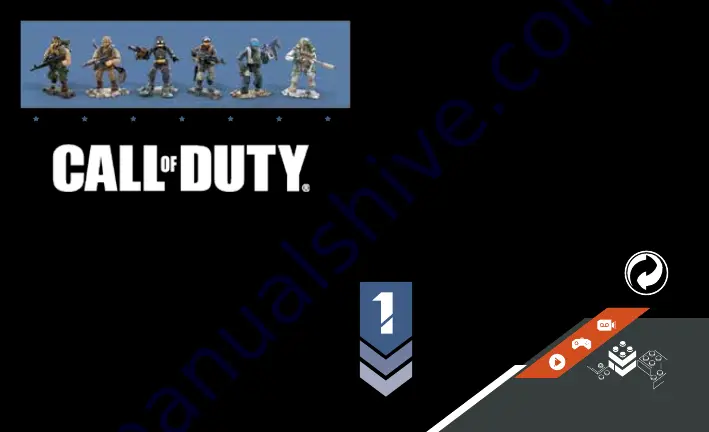 Mega Construx Call of Duty FDY63 Скачать руководство пользователя страница 1