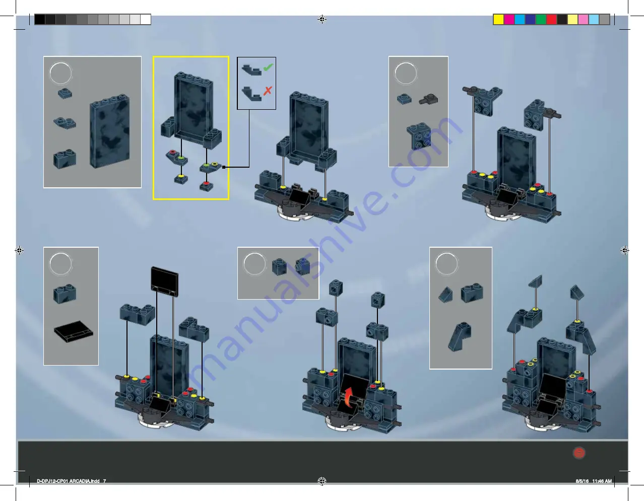 Mega Construx DESTINY DPJ12 Manual Download Page 7