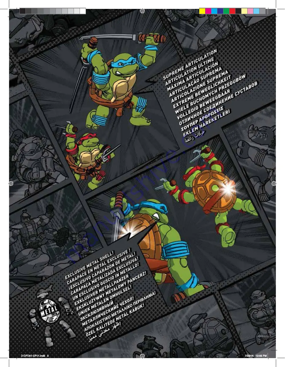 Mega Construx DPD81 Manual Download Page 3