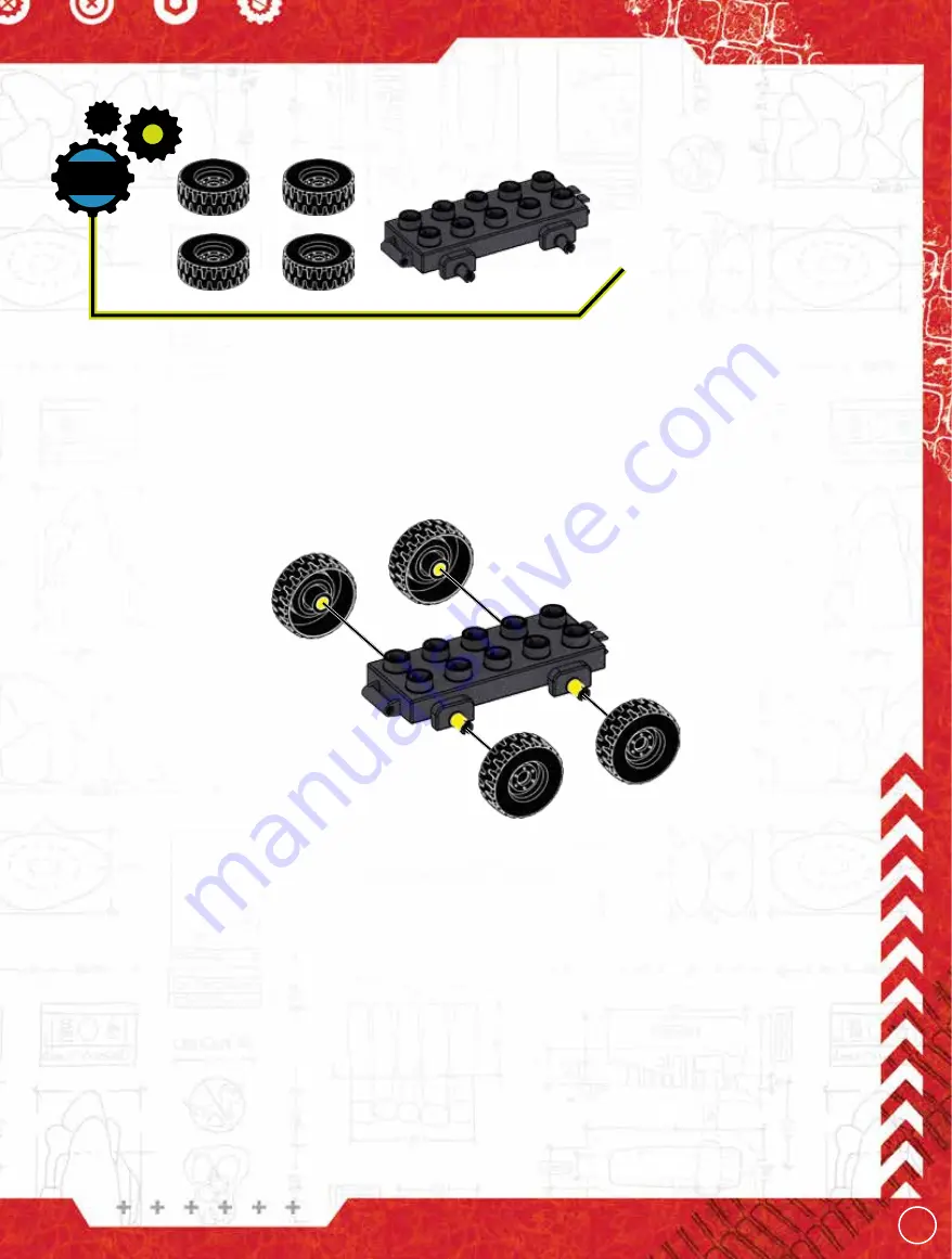 Mega Construx DreamWorks Dinotrux CRATER RUMBLE Скачать руководство пользователя страница 5