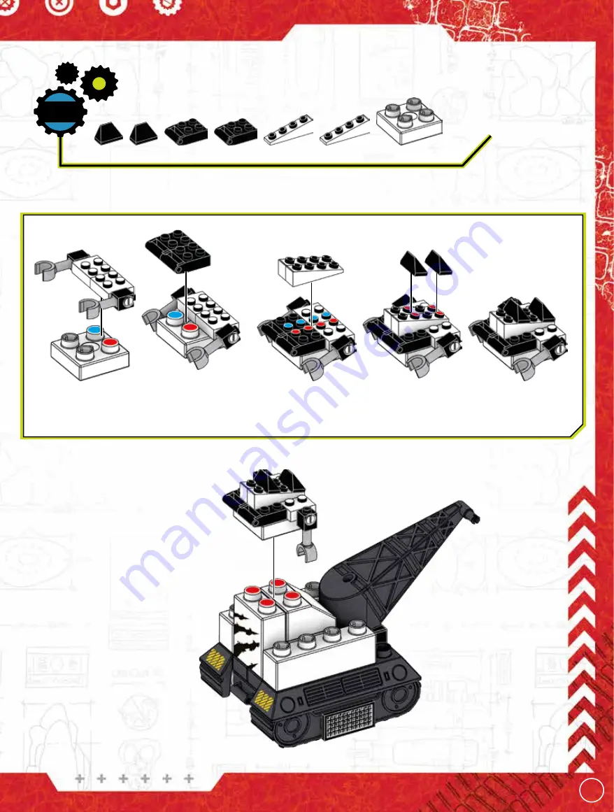 Mega Construx DreamWorks Dinotrux CRATER RUMBLE Скачать руководство пользователя страница 21