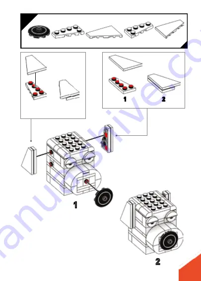 Mega Construx Family Guy Kubros BRIAN DXB90 Instructions Manual Download Page 15