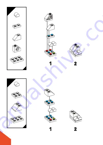 Mega Construx Family Guy Kubros BRIAN DXB90 Instructions Manual Download Page 22