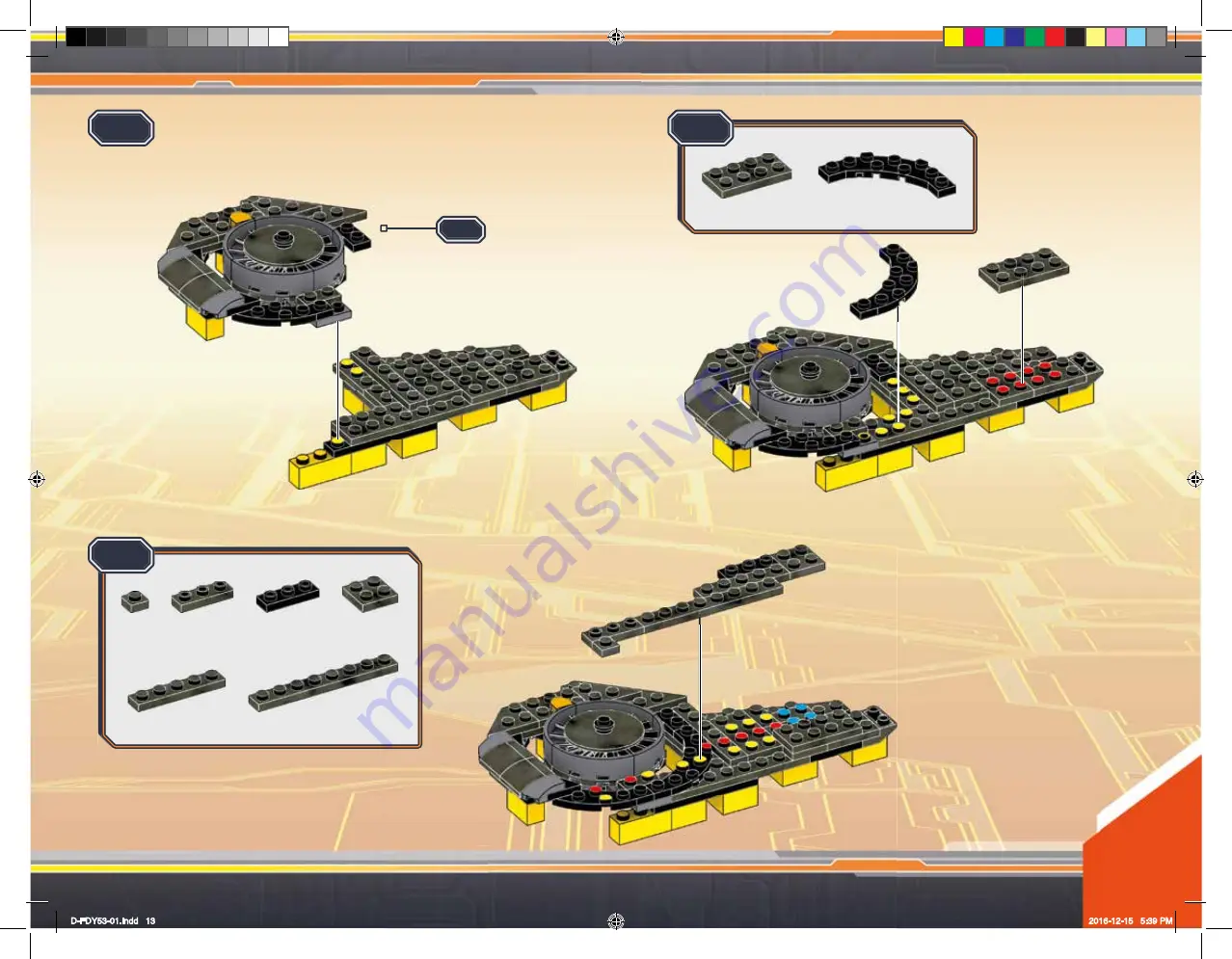 Mega Construx Halo Warzone Wasp Strike FDY53 Скачать руководство пользователя страница 13