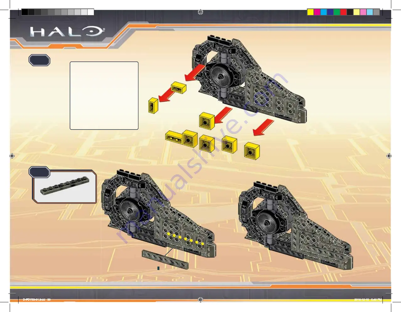 Mega Construx Halo Warzone Wasp Strike FDY53 Скачать руководство пользователя страница 30