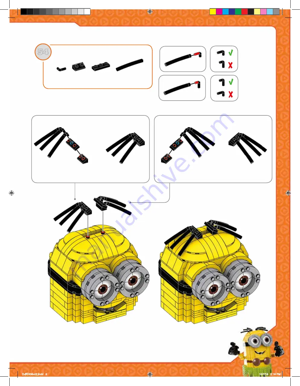 Mega Construx ILLUMINATION DESPICABLE ME3 FDX85 Manual Download Page 5