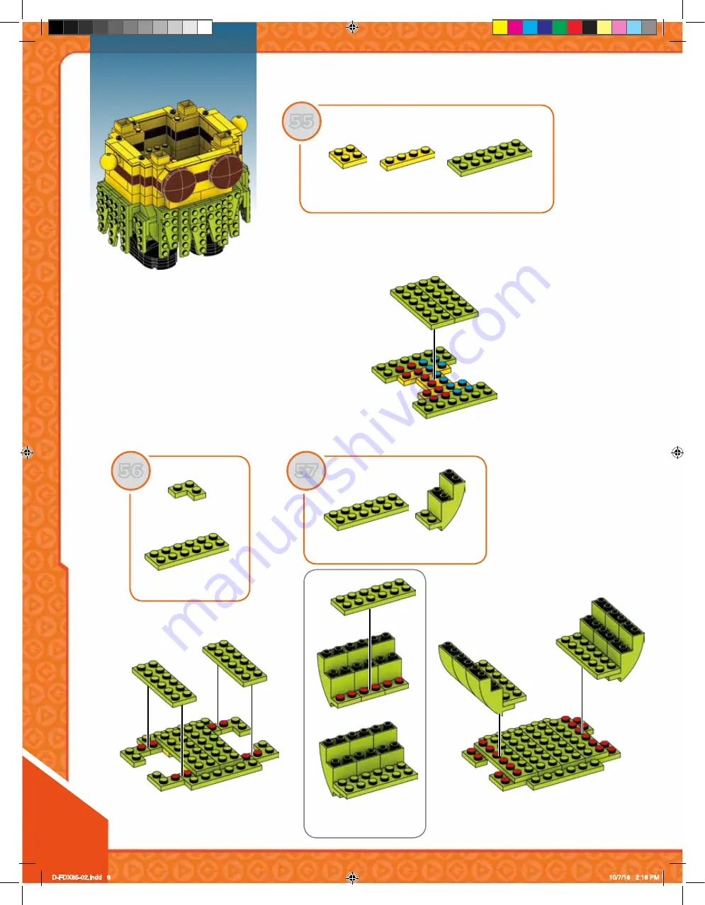 Mega Construx ILLUMINATION DESPICABLE ME3 FDX85 Manual Download Page 6