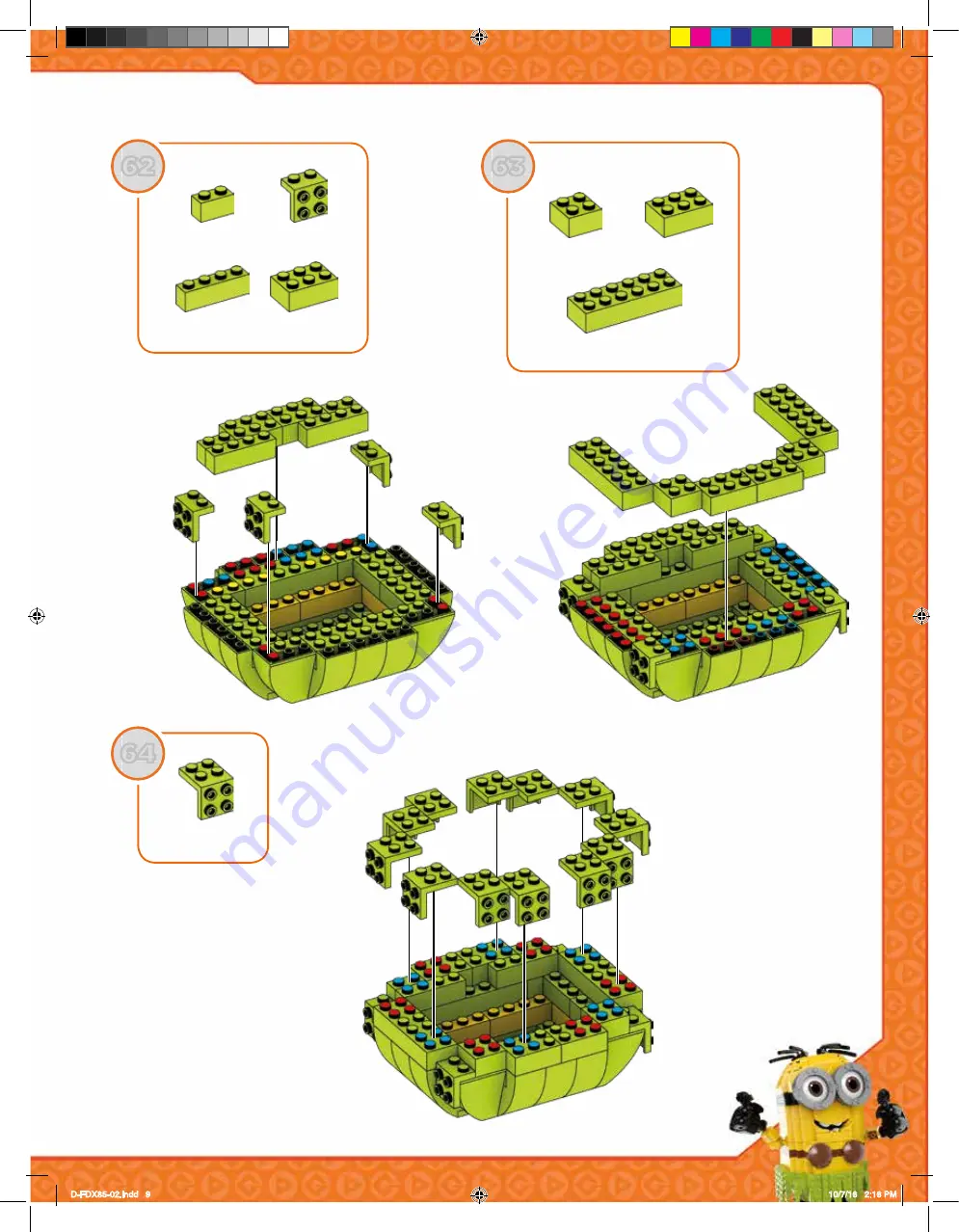 Mega Construx ILLUMINATION DESPICABLE ME3 FDX85 Manual Download Page 9