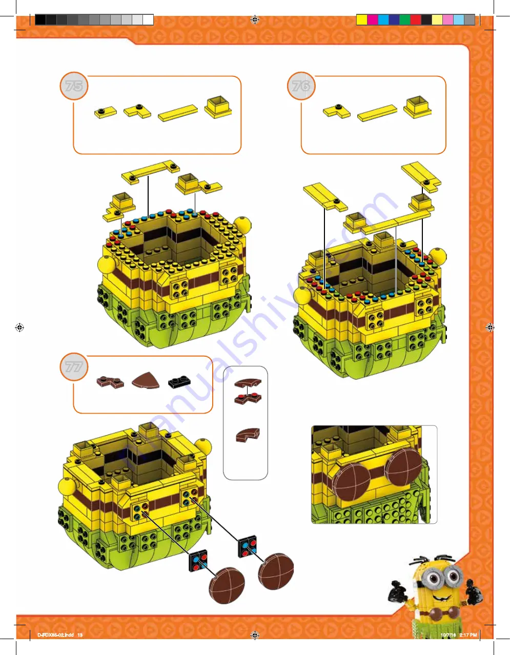 Mega Construx ILLUMINATION DESPICABLE ME3 FDX85 Manual Download Page 13