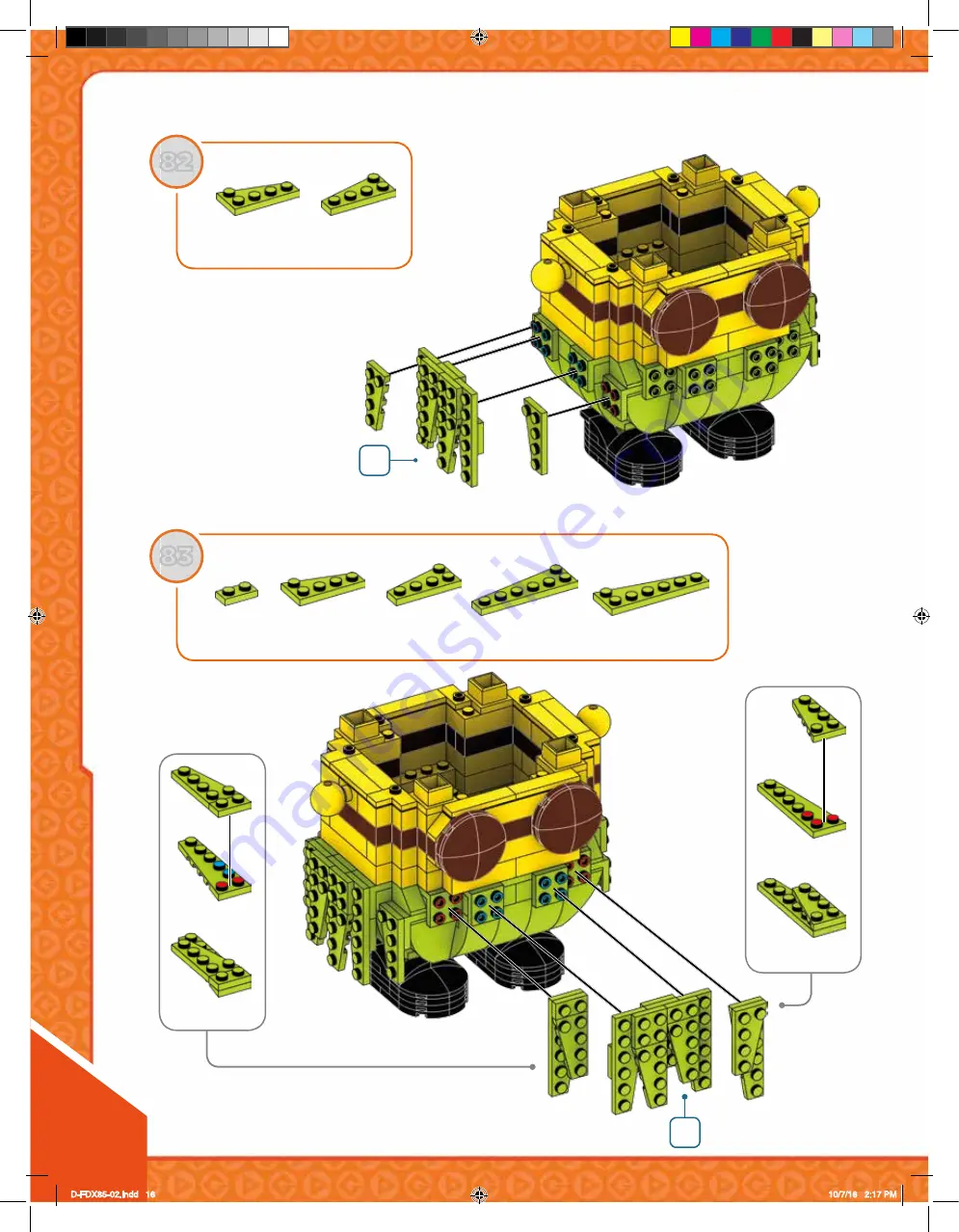 Mega Construx ILLUMINATION DESPICABLE ME3 FDX85 Скачать руководство пользователя страница 16