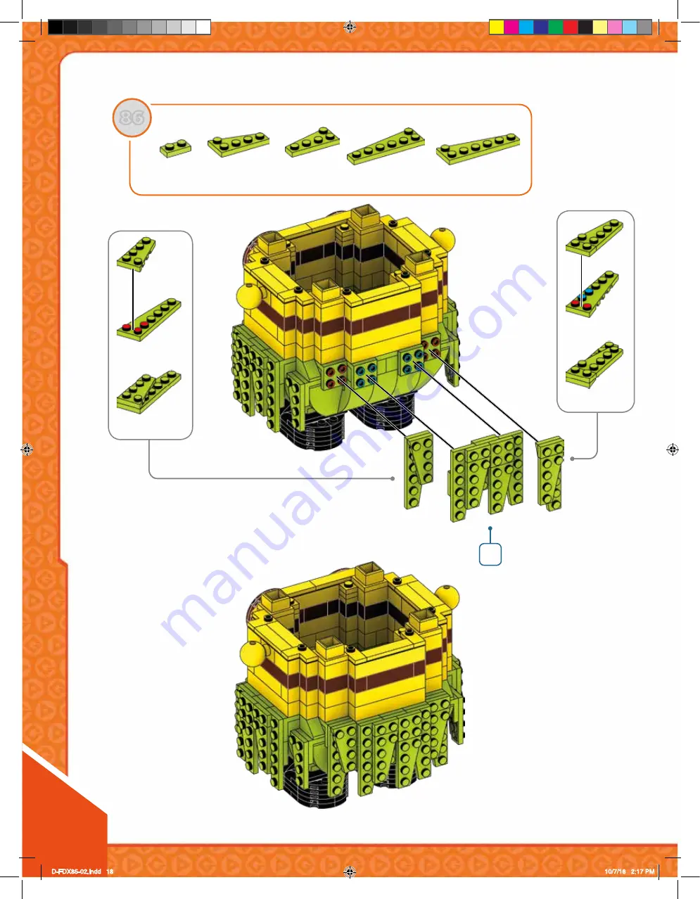 Mega Construx ILLUMINATION DESPICABLE ME3 FDX85 Скачать руководство пользователя страница 18