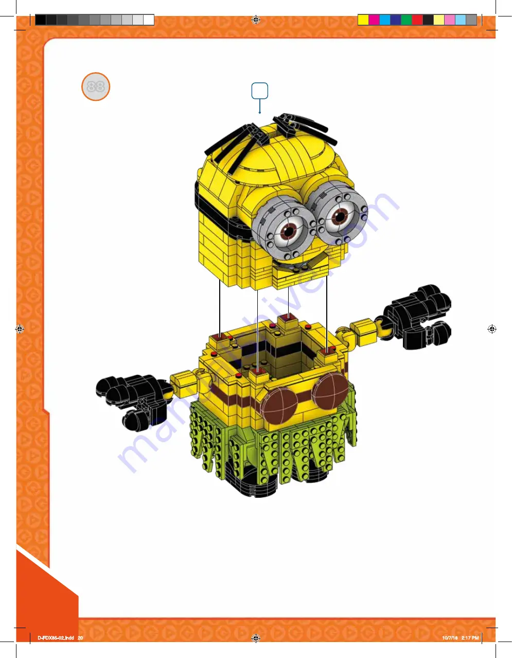 Mega Construx ILLUMINATION DESPICABLE ME3 FDX85 Manual Download Page 20