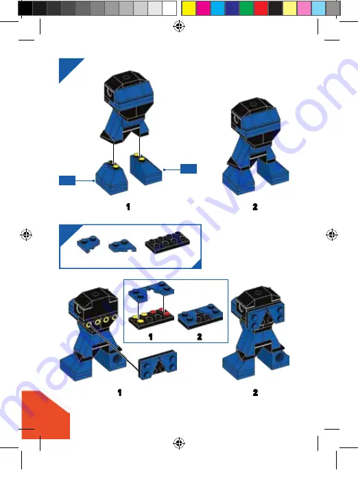 Mega Construx Kubros Halo Spartan Recon DXB91 Assembly Instructions Manual Download Page 20