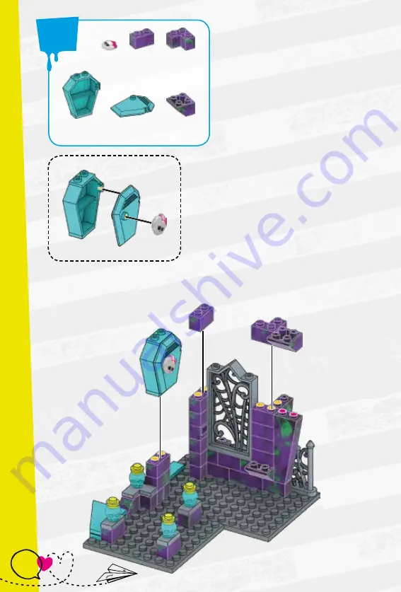 Mega Construx Monster High DPK31 Manual Download Page 12