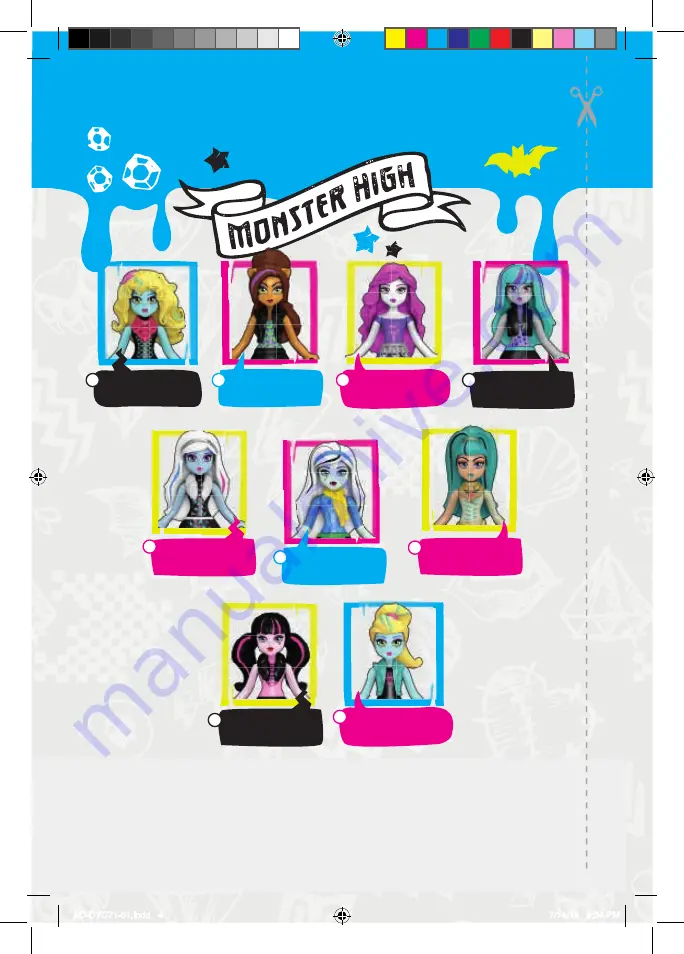 Mega Construx Monster High DYC71 Quick Start Manual Download Page 4