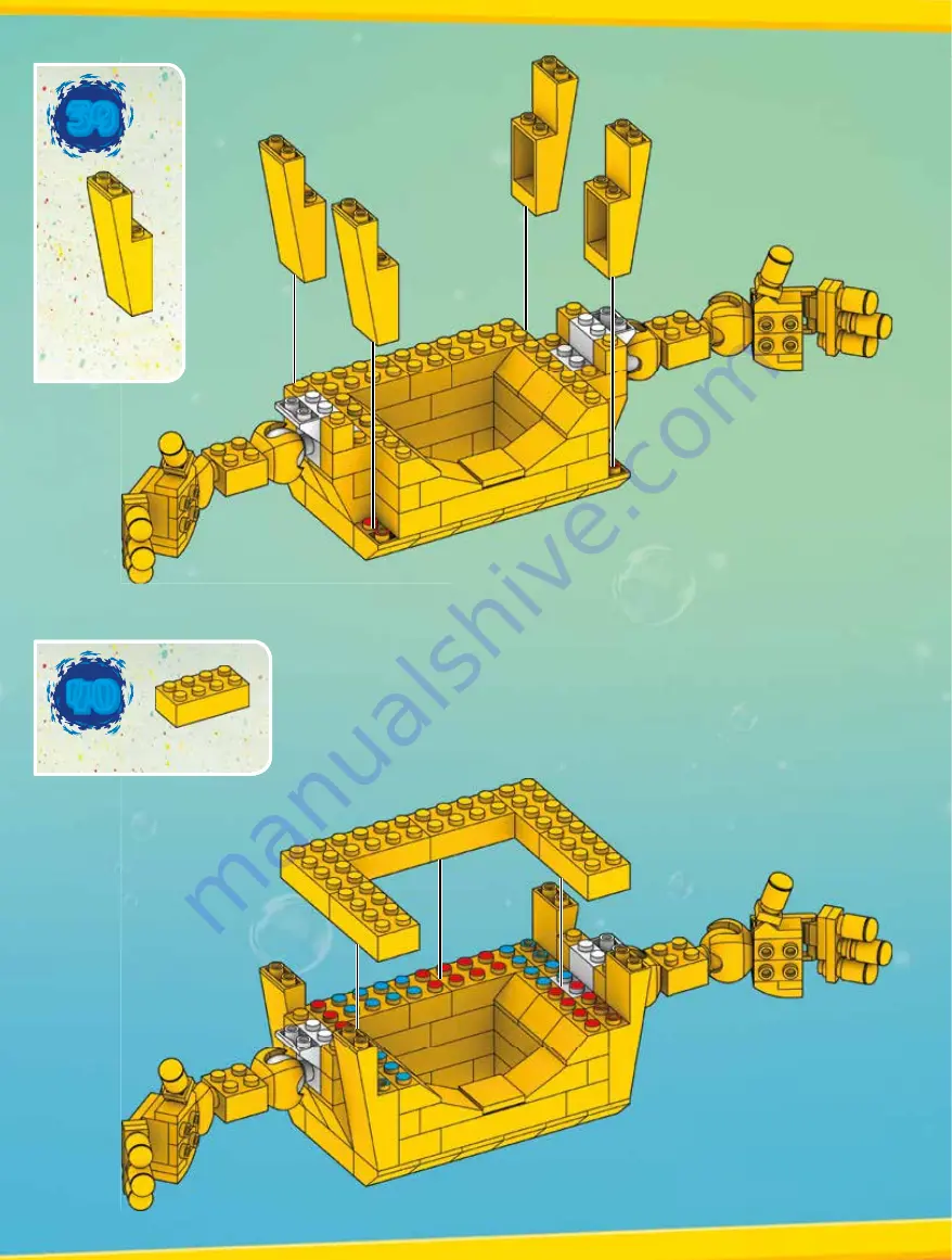 Mega Construx nickelodeon SPONGEBOB SQUAREPANTS DPH70 Скачать руководство пользователя страница 16