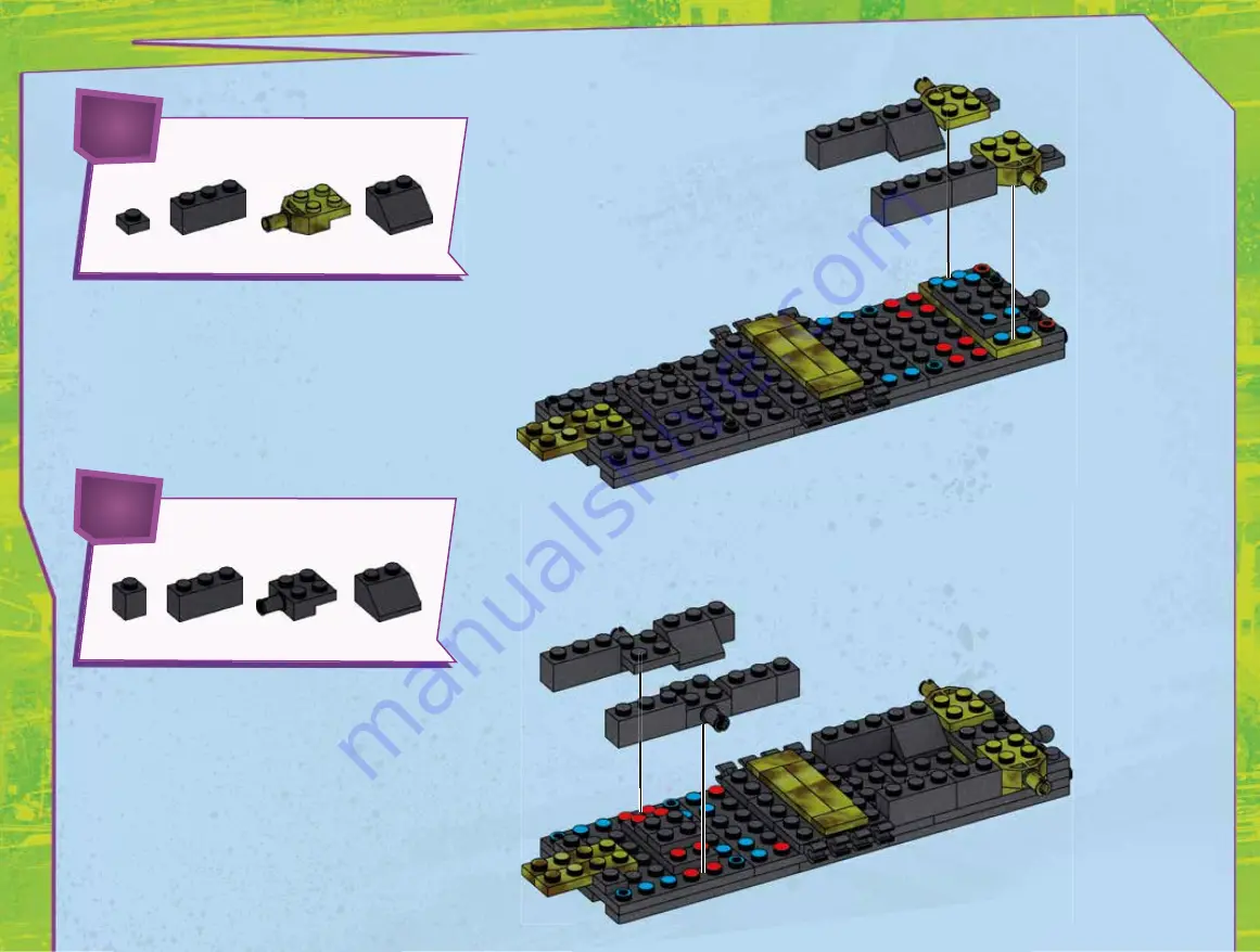 Mega Construx nickelodeon TURTLES FFC64 Скачать руководство пользователя страница 8