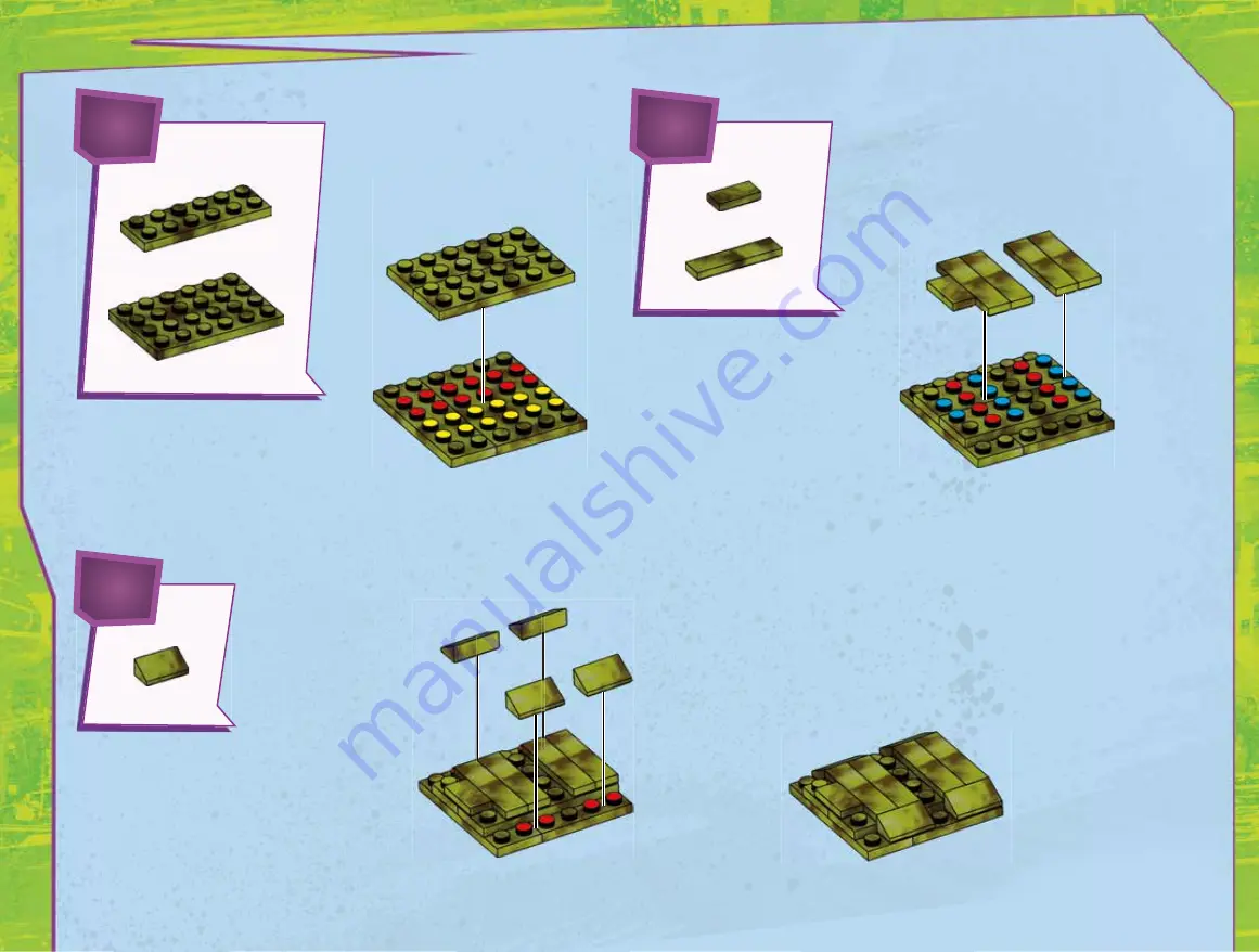 Mega Construx nickelodeon TURTLES FFC64 Скачать руководство пользователя страница 20