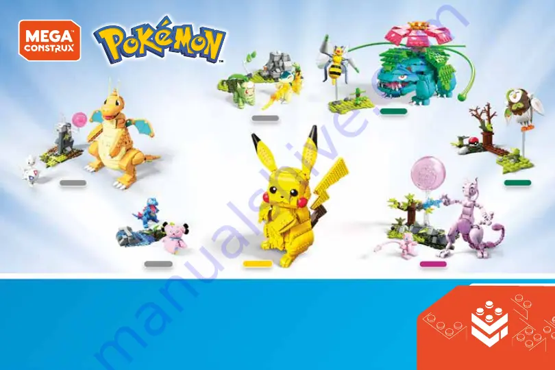 Mega Construx Pokemon FVK68 Скачать руководство пользователя страница 24