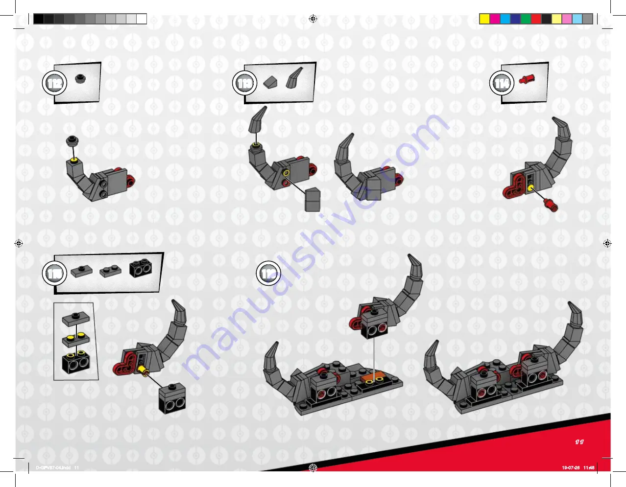 Mega Construx POKEMON WONDER BUILDERS CFV87 Скачать руководство пользователя страница 11