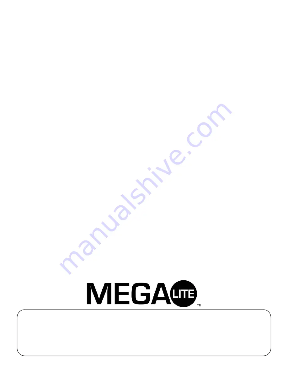 Mega Lite Drama Profile Q2 User Manual Download Page 12