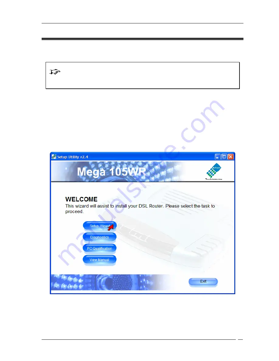 Mega 105WR Start Manual Download Page 14