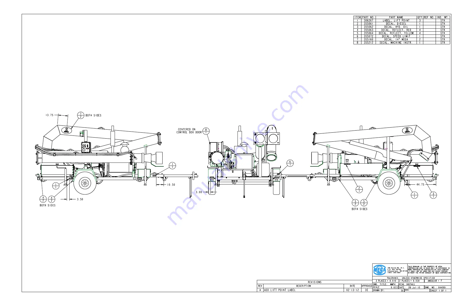 Mega MMP4 Maintenance Manual Download Page 66