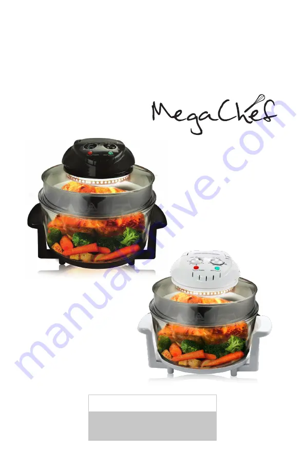 MegaChef MCAI-850W Quick Start Manual Download Page 1