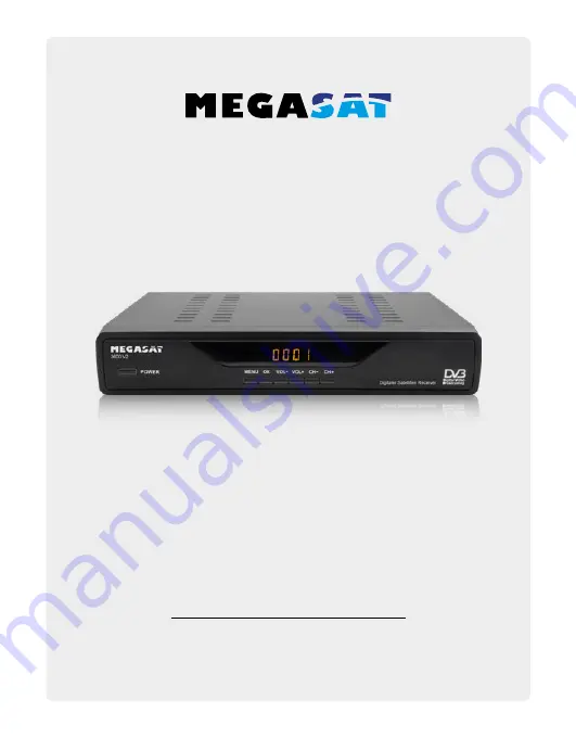 Megasat 3600 V2 User Manual Download Page 1