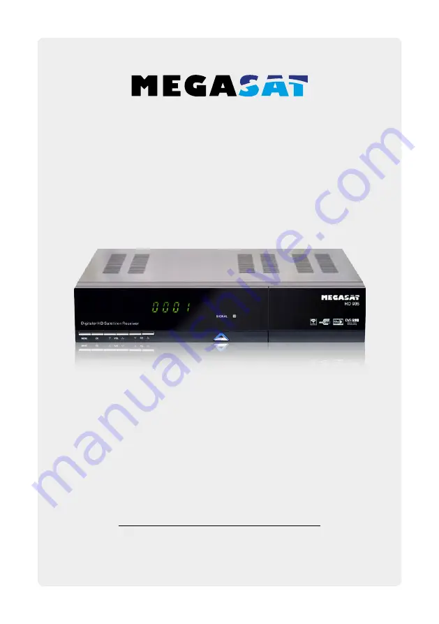 Megasat HD 935 User Manual Download Page 1