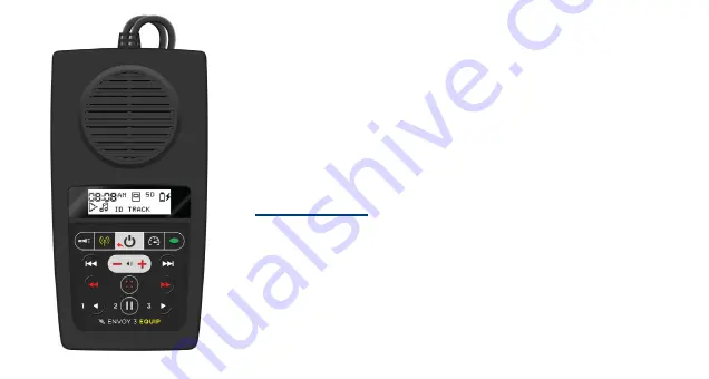 Megavoice Envoy 3 Equip Plus User Manual Download Page 1